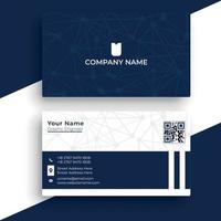 Creative business card template visiting card vector