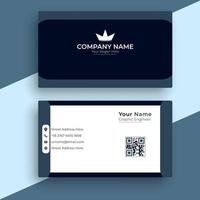 Creative business card template visiting card vector