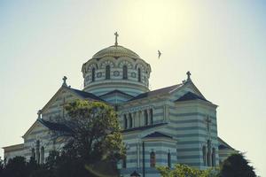 Sevastopol Crimea . Vladimir's Cathedral in Chersonesos. photo