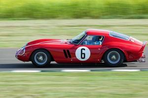 Vintage Racing at Goodwood on September 14, 2012. One unidentified person photo
