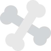 bone vector illustration on a background.Premium quality symbols.vector icons for concept and graphic design.