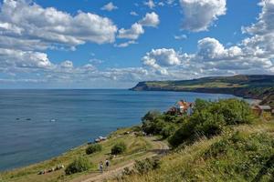 vista panorámica de la bahía de robin hood foto