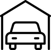Car garage vector illustration on a background.Premium quality symbols.vector icons for concept and graphic design.