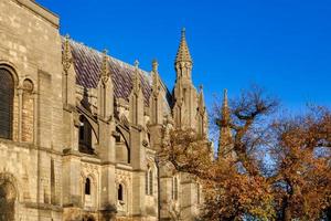 Exterior view of Ely Cathedral in Ely on November 23, 2012 photo