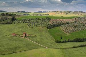 Val d'Orcia in Tuscany on May 17, 2013 photo