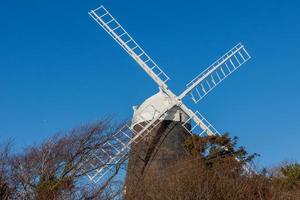 jack windmill en un día de invierno en clayton east sussex el 3 de enero de 2009 foto