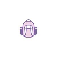 Backpack line icon. linear style sign for mobile concept and web design. Backpack outline vector icon. Symbol, logo illustration. Vector graphic