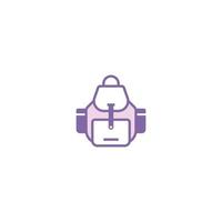 Backpack line icon. linear style sign for mobile concept and web design. Backpack outline vector icon. Symbol, logo illustration. Vector graphic