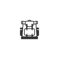 Backpack line icon. linear style sign for mobile concept and web design. Backpack outline vector icon. Symbol, logo illustration. Vector graphic