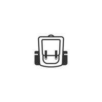 Backpack line icon. linear style sign for mobile concept and web design. Backpack outline vector icon. Symbol, logo illustration. Vector graphic