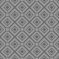 patrón de tela floral geométrico monocromo vector