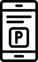 online parking vector illustration on a background.Premium quality symbols.vector icons for concept and graphic design.