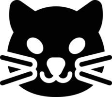 ilustración de vector de gato en un fondo. símbolos de calidad premium. iconos vectoriales para concepto y diseño gráfico.