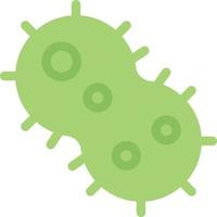 ilustración vectorial de bacterias en un fondo. símbolos de calidad premium. iconos vectoriales para concepto y diseño gráfico. vector