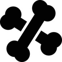 bone vector illustration on a background.Premium quality symbols.vector icons for concept and graphic design.
