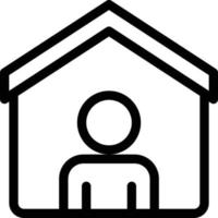 person home vector illustration on a background.Premium quality symbols.vector icons for concept and graphic design.