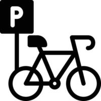 ilustración de vector de bicicleta en un fondo. símbolos de calidad premium. iconos vectoriales para concepto y diseño gráfico.