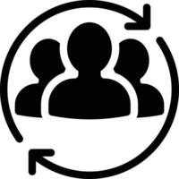 group reload vector illustration on a background.Premium quality symbols.vector icons for concept and graphic design.