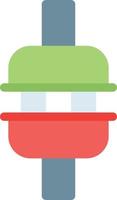 plug in vector illustration on a background.Premium quality symbols.vector icons for concept and graphic design.