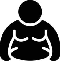 overweight vector illustration on a background.Premium quality symbols.vector icons for concept and graphic design.