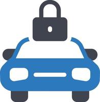 car lock vector illustration on a background.Premium quality symbols.vector icons for concept and graphic design.