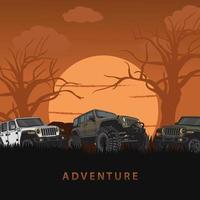 Adventure vector illustration