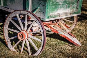 Old cart long since abandoned in Utah photo