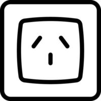 socket vector illustration on a background.Premium quality symbols.vector icons for concept and graphic design.