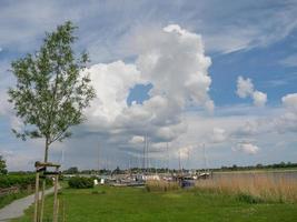 arnis at the river schlei in germany photo