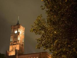 Berlin at night photo