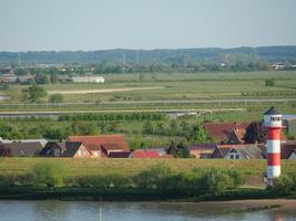 Hamburg and the Elbe river photo