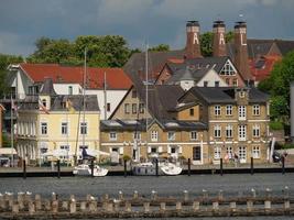 ciudad de kappeln en schleswig holstein foto