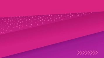 modern pink abstract background design with glowing stars for banner vector