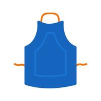 Apron Line Icon vector