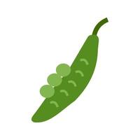 Peas Line Icon vector