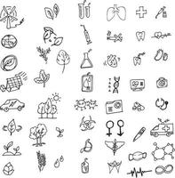 Medical Vector Icons,Simple Set of Eco Related Vector Line Icons