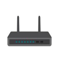 Router Line Icon vector