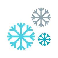 Snowfall Line Icon vector