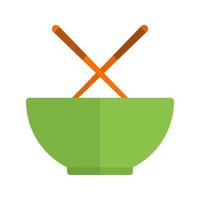 Chinese Food Line Icon vector