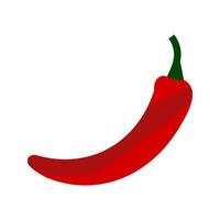 Chilli Line Icon vector