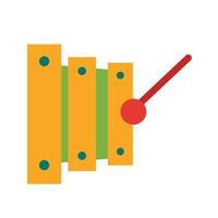 Xylophone Line Icon vector