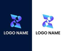 plantilla de diseño de logotipo moderno creativo letra z vector