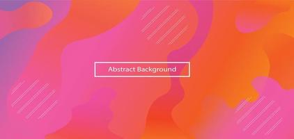 Abstract gradient colors modern background with Trendy liquid design. Vector illustration for banners, flyers and presentation.