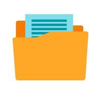 Documents Line Icon vector