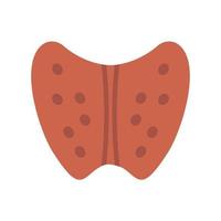 Thyroid Line Icon vector