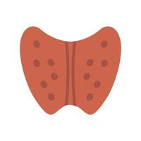 Thyroid Line Icon vector