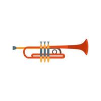 icono de línea de trompeta vector