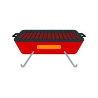Barbecue Line Icon vector