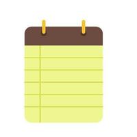 Notes Line Icon vector