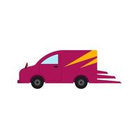 Fast Delivery Line Icon vector